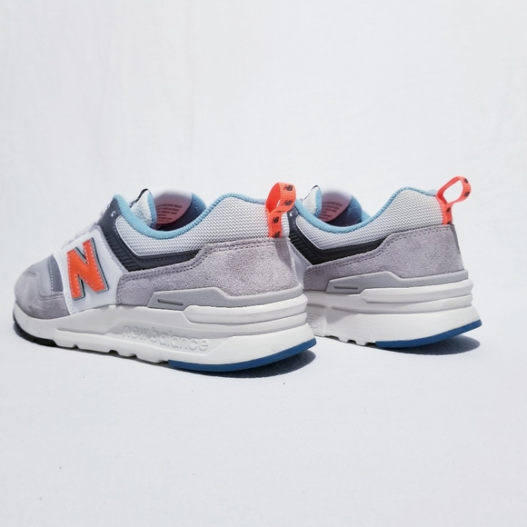 Size 8 (9.5w) - New Balance 997H Gray Dark Mango Rain Cloud 2019 - Picture 4 of 13